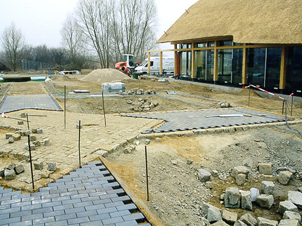 Freiflächen Mecklenburger Hallenhaus auf der IGA